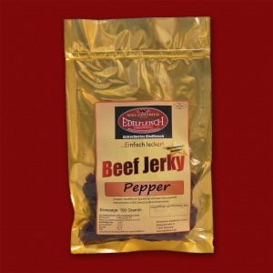 Welzheimer Edelfleisch Beef Jerky - Pepper, 100g