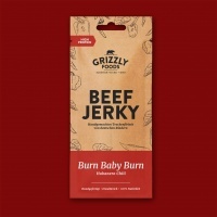 Grizzly Foods Beef Jerky - Burn Baby Burn, 15g