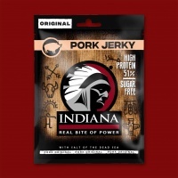 Indiana  Pork Jerky, 25g