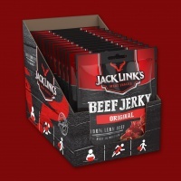 Jack Link's  Beef Jerky Original,  40g - 12 Packungen