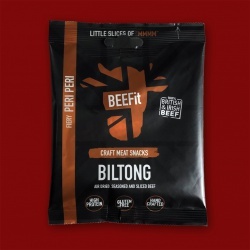 BEEFit Biltong - Fiery Peri Peri, 30g