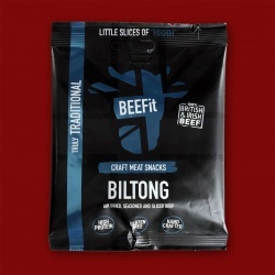 BEEFit Biltong - Truly Traditional, 30g