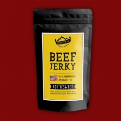 Craftsman Beef Jerky American Style - Hot'n'Sweet,  100g