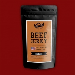 Craftsman Beef Jerky American Style - Teriyaki,  100g