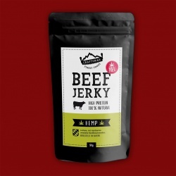Craftsman Beef Jerky - Hemp,  100g