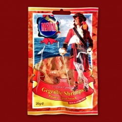 Trockenfisch - Gegrillte Shrimps, 20g