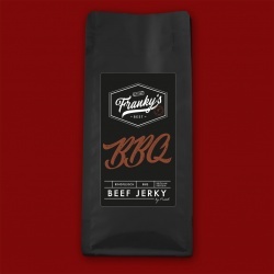 Franky's Best Beef Jerky - BBQ,  50g