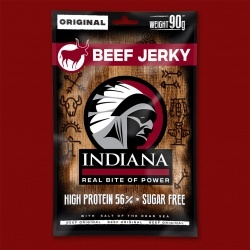 Indiana  Beef Jerky  Original,  90g