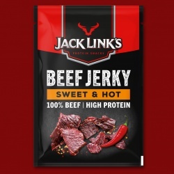 Jack Link's  Beef Jerky Sweet & Hot,   60g