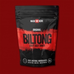 Maso Here Biltong - Beef  Original, 40g