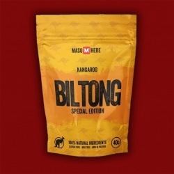 Maso Here Biltong -  Knguru (Special Edition), 40g