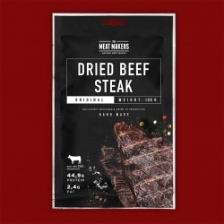 Meat Makers  Dried Beef Steak - Original, 100g