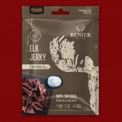 Renjer Elk Jerky  Natural (Elch), 25g