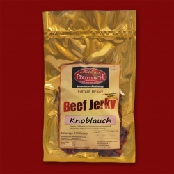 Welzheimer Edelfleisch Beef Jerky - Knoblauch, 100g