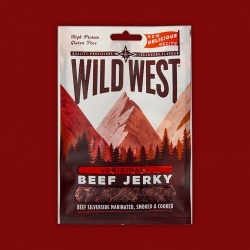 Wild West Beef Jerky - Original,  70g