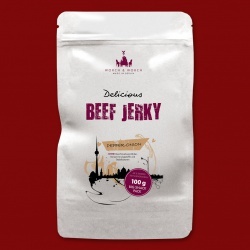 Worch & Worch Beef Jerky - Pepper-Onion, 100g