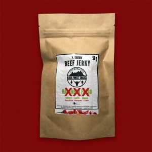 Black Forest Jerky - Triple X (sehr scharf), 50g