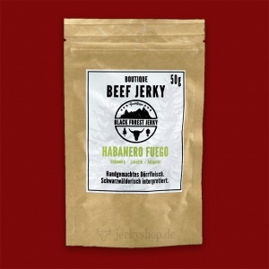 Black Forest Jerky - Habanero Fuego, 50g