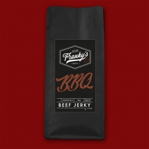 Franky's Best Beef Jerky - BBQ,  50g