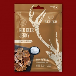 Renjer Red Deer Jerky  Natural (Hirsch), 25g