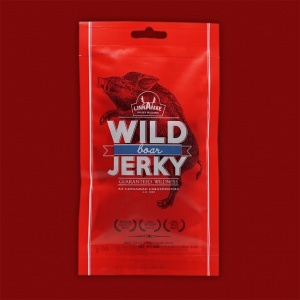 Linname Wild Jerky - Boar (Wildschwein), 40g