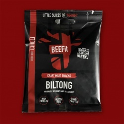 BEEFit Biltong - Red Hot Chilli, 30g