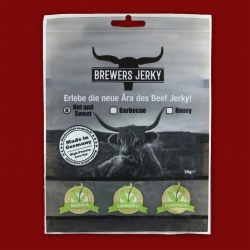 Brewers Jerky - Hot & Sweet, 50g