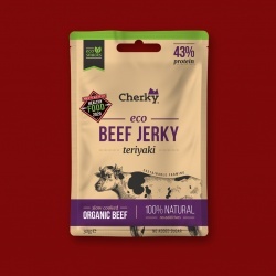Cherky Bio  Beef Jerky - Teriyaki, 30g