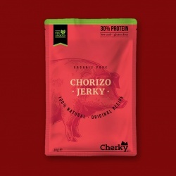 Cherky Bio Chorizo Jerky, 30g
