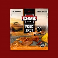 Conower Pork Jerky - Spicy Curry, 25g