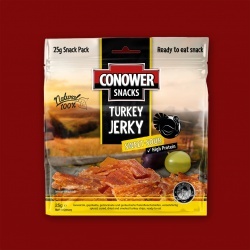 Conower Turkey Jerky - Sweet Sour, 25g