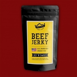 Craftsman Beef Jerky American Style - Hot'n'Sweet, 100g