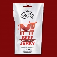 Fine Gusto Beef Jerky -  Natural, 100g
