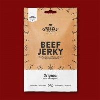 Grizzly Foods Beef Jerky -  Original, 50g