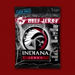 Indiana Beef Jerky  Less Salt, 25g