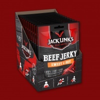 Jack Link's  Beef Jerky Sweet & Hot, 25g - 12 Packungen