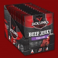 Jack Link's  Beef Jerky Teriyaki,   70g - 12 Packungen