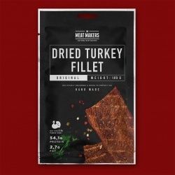Meat Makers  Dried Turkey Fillet, 100g