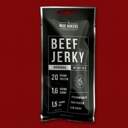 Meat Makers "Sports Line" Beef Jerky -  Original, 40g