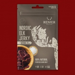 Renjer  Nordic Elk Jerky (Elch), 25g
