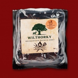 Wilthorky Rotwild Jerky - Barbecue, 50g