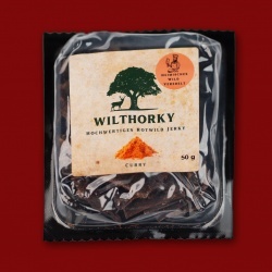Wilthorky Rotwild Jerky - Curry, 50g