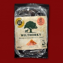 Wilthorky Rotwild Jerky - Curry, 40g