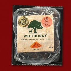 Wilthorky Rotwild Jerky - Curry, 50g